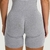 Sem costura leggings mulheres esporte fino shorts justos de fitness cintura alta - comprar online