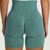 Sem costura leggings mulheres esporte fino shorts justos de fitness cintura alta - Estilo chic