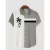 Roupas Masculinas Listras Simples 3d Camisa Havaiana Homens Roupas Soltas - loja online