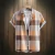 Roupas Masculinas Listras Simples 3d Camisa Havaiana Homens Roupas Soltas - Estilo chic