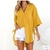 Moda casual elegante de streetwear feminino, camisas soltas, roupa confortável, - comprar online