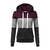 Camisola de manga comprida com capuz Slim de cor sólida feminina Polar com capu - Estilo chic