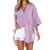 Moda casual elegante de streetwear feminino, camisas soltas, roupa confortável, na internet