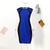 Mini vestido sexy com bainha feminina, sem mangas, pacote quadril. - loja online