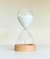 • RELOJ DE ARENA NEGRO / BLANCO • en internet