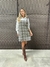 Vestido salopete xadrez - loja online