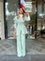 Blazer verde acqua em viscose italiana na internet