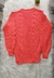 Blusa de Frio Manga Longa Tricô na internet