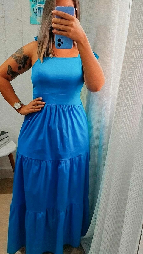 Vestido Clara Azul