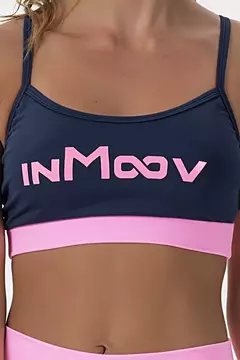 Top Valeria Azul Marinho / Rosa Pantera - comprar online
