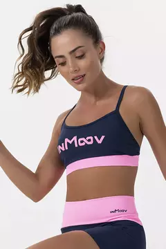 Top Valeria Azul Marinho / Rosa Pantera na internet