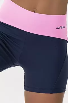 Shorts Pandora Azul Marinho / Rosa Pantera - loja online