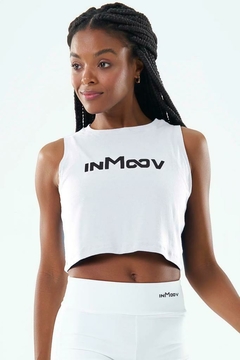 Cropped Cross Branco / Preto