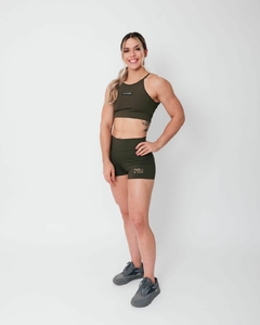 Top Brynn Verde Militar