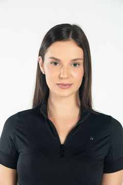 Camisa de Treino Performance Preta - FENCE EQUESTRIAN BRAND