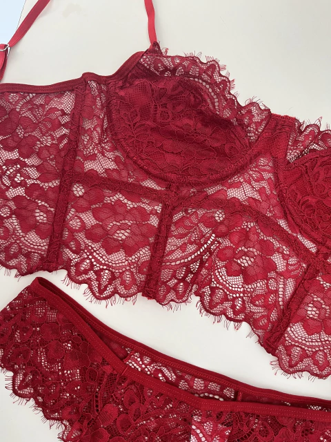 Conjunto Nina - Vermelho