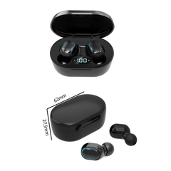 Fones De Ouvido Bluetooth Tws In Ear Bluetooth 50 Display Digital Inteligente Mi - loja online