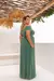 Vestido Festa Ombro À Ombro Marsala Serenity Rosé P Até Plus 1197P