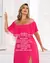 Vestido Ombro A Ombro Brilho 46 Ao 50 Plus Size Cores 1064P - comprar online