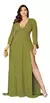 Vestido Plus Marsala Serenity Rosé Tifanny 46 Ao 50 R1064 1048p - loja online
