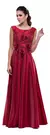 Vestido Clássico Mãe Noiva Madrinha Bordado À Mão - comprar online