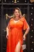 Vestido Festa Lurex De Amarrar Plus Size Modelo 1078P na internet