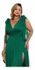 Vestido Festa Lurex De Amarrar Plus Size Modelo 1078P - comprar online