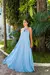 Vestido Fenda Formatura Madrinha Coral Serenity Marsala 1208