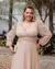 Imagem do Vestido Festa Madrinha Formatura Marsala Ou Coral Plus Size 1180P
