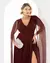 Vestido Lurex Festa Manga Longa Plus Size Do 46 Ao 50 1130P - comprar online