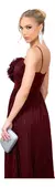 Vestido Festa Longo Lurex Rosé Marsala Ou Branco Brilho 1142 na internet