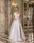 Vestido Zibeline Noiva Rodado Com Alcinha 1195 - Moda4Dress