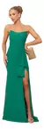 Vestido Madrinha Festa Sereia Ombro A Ombro Longo - comprar online