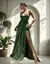 Vestido Longo Decote V Decote X Nas Costas Lindo 1202
