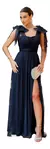 Vestido Festa Em Tule Coleção Glam Colection Ref 1076 na internet