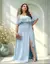 Vestido Ombro A Ombro Brilho 46 Ao 50 Plus Size Cores 1064P na internet