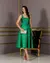 Imagem do Vestido Acetinado Midi Casamento Civil Noiva Branco 1203