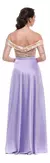 Vestido Dourado Branco Serenity Lilas Violeta Rendas E Tule - Moda4Dress