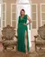Vestido Festa Lurex De Amarrar Plus Size Modelo 1078P