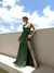 Vestido Longo Decote V Decote X Nas Costas Lindo 1202 na internet