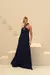 Vestido Fenda Formatura Madrinha Coral Serenity Marsala 1208 - loja online