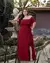Imagem do Vestido Ombro A Ombro Brilho 46 Ao 50 Plus Size Cores 1064P