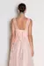 Vestido Festa Madrinha Rendas E Tule Tiffany Marinho Salmão - comprar online