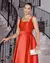 Vestido Acetinado Midi Casamento Civil Noiva Branco 1203 - comprar online