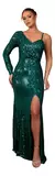 Vestido Festa Madrinha Formatura Com Fenda 1163 na internet