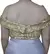 Imagem do Vestido Dourado Branco Serenity Lilas Violeta Rendas E Tule