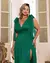 Vestido Festa Lurex De Amarrar Plus Size Modelo 1078P