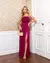 Vestido Festa Longo Lurex Rosé Marsala Ou Branco Brilho 1142 - loja online