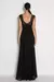 Vestido Noite Festa Longo Bordado Rendas Preto - comprar online