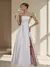 Vestido Festa Madrinha Mãe Noiva Marsala Grafite Longo 1206 - comprar online